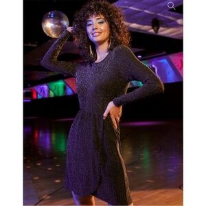 MODCLOTH Shimmer On Show Sparkle Dress Size Large